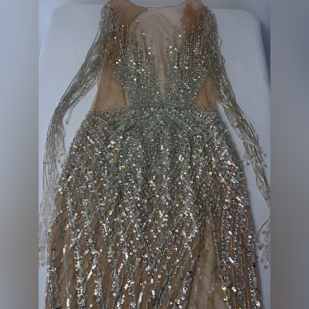 Winning Pageant Couture Gown GL Garlate Prom Evening Wedding Dress - Picture 12 of 17